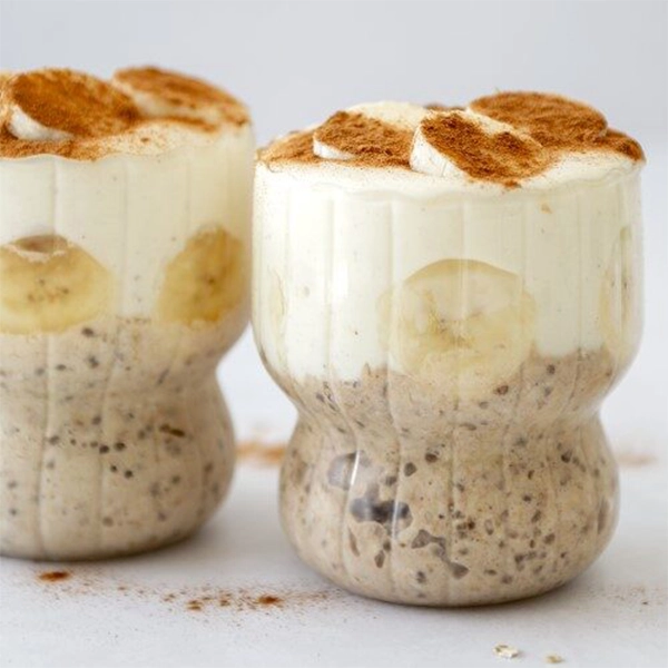 Banana Cinnamon Overnight Oats